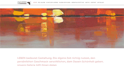 Desktop Screenshot of galerie-elzenheimer.de